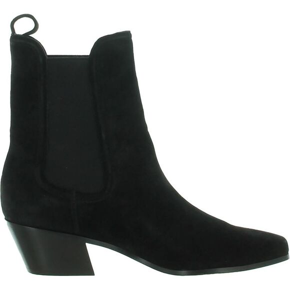 Veronica Beard Womens Lada  Black Ankle Almond Toe Dressy Booties Shoes NWT - Picture 2 of 3